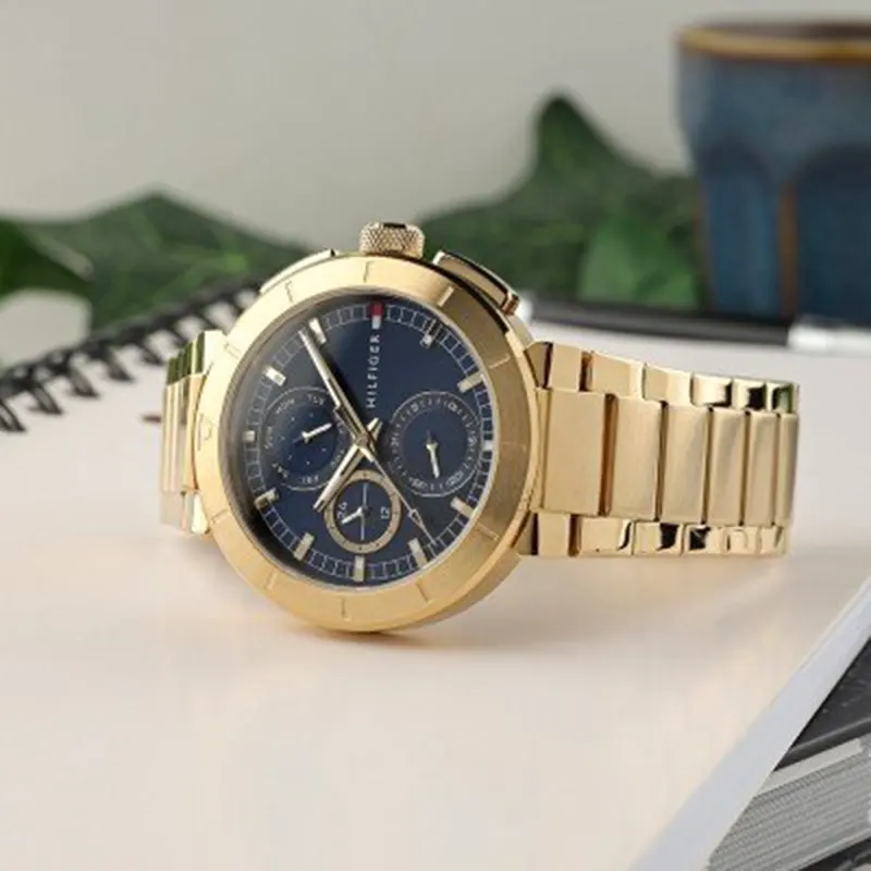 Tommy Hilfiger Lorenzo Multifunction Gold-tone Men's Watch- 1792118